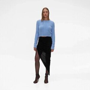 Helmut Lang Drawstring Skirt - NWT sz Large